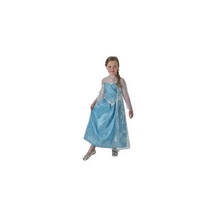 Rubies Disney Frost 2 ELSA Deluxe Kjole Udklædningstøj (3-9 år)(Str. 116/M)