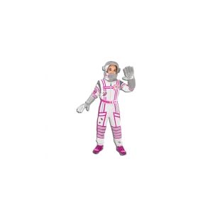 Ciao Barbie Astronaut-kostume (Heldragt, handsker og hovedbeklædning) - 5-7 år