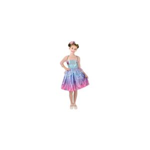 Ciao Barbie Forårsprinsesse-kostume (Kjole og pandebånd) - 4-5 år