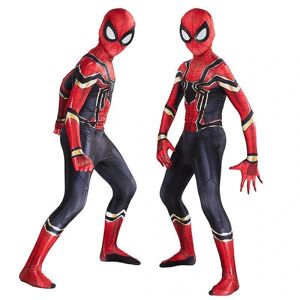 Spider-man Cosplay kostume Peter Parker Spider-man Tøj Stål Spider-man Dark Spider-man Tight Spider Man S  110