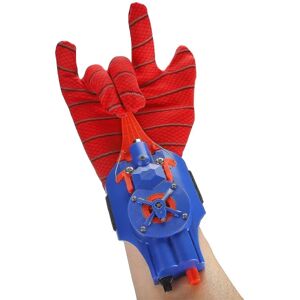 Nyt 2023 Kids Cosplay Spider-Man Handske Web Shooter Dart Blaster Launcher Legetøj Spiderman kostume