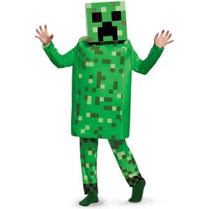 Minecraft Boy Creeper Pixel Suit, Halloween kostume til børn