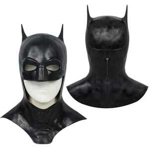 Batman Cosplay Fuld Overhead Mask Halloween Carnival Party Superhelte Fancy Dress Up Kostume Rekvisitter Long