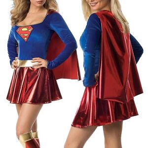 Sexet Wonder Woman Super Girl Cosplay Fancy festkjole Halloween kostume M