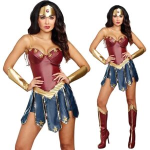 Halloween kostume COSPAY Wonder Woman L