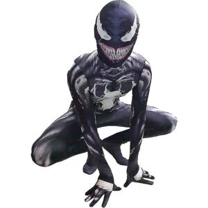 Børn Drenge Venom Spider-man Cosplay Kostume Fest Jumpsuit Fancy kjole 130