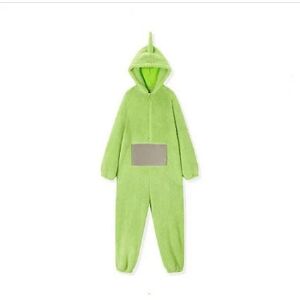 Hjem 4 farver Teletubbies Cosplay Til Voksen Funny Tinky Winky Anime Dipsy Laa-laa Po Bløde Langærmede Pijamas Kostume green S