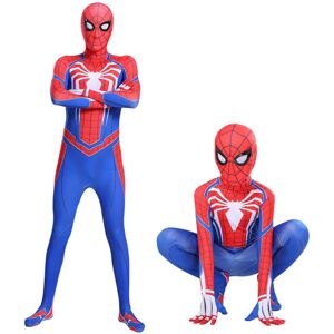 Spiderman Advanced Suit Cosplay Kostume Party Jumpsuit Fit 100CM 140CM