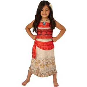 Rubies Vaiana deluxe 110/116 cm (5-6 år) kjole moana disney