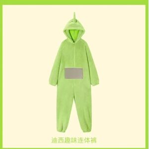 Teletubbies Kostume Voksne Cosplay Dyre Nattøj Jumpsuit Po Teletubbies Adult M - Perfet Dipsy Teletubbies Adult L