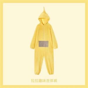 Teletubbies Kostume Voksne Cosplay Dyre Nattøj Jumpsuit Po Teletubbies Adult M - Perfet LaLa Teletubbies Adult L