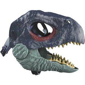 Jurassic World Juggernaut Therizinosaurus Dinosaur Mask med Mund, Kostume og Cosplay gave