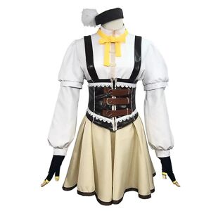 Unbranded Tomoe Mami rollespil Puella Magi Madoka Magica uniform M Costume