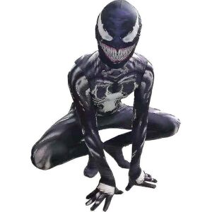 Kids Venom Monster Cosplay kostume 9-10 Years