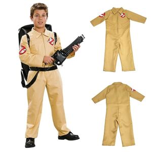 5-11 år Børn Drenge Piger Ghostbusters Bodysuit Fancy Dress Kostumer Fest Fødselsdag Halloween Cosplay Jumpsuits Gaver 9-11Years