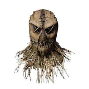 Vuxen Fågelskrämma Mask Skrämmande Halloween kostym Skräck dekor rekvisita A