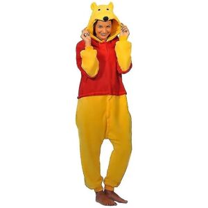 Winnie The Pooh Characters Unisex Onesiee Fancy Dress Kostume Hættetrøjer Pyjamas_s Piglet XL(180CM-190CM)