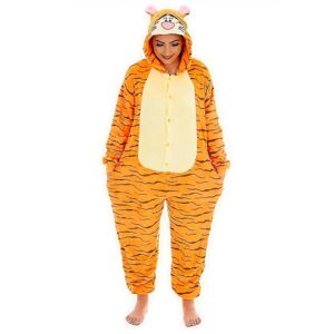 Winnie The Pooh Characters Unisex Onesiee Fancy Dress Kostume Hættetrøjer Pyjamas S Jumping tiger XL(180CM-190CM)