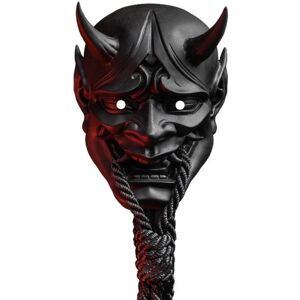 Japansk Samurai Mask Oni Demon Mask, Cosplay Mask Halloween Horr