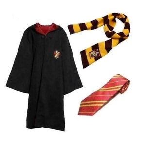 Harry Potter Cosplay Kostume Unisex Robe Cloak CNMR Red M