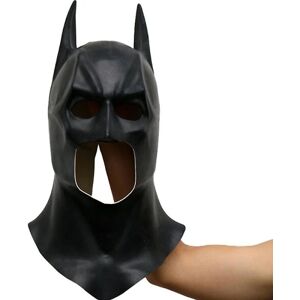 FLOWER LOST Mænd Batman Mask Halloween Party Cosplay Kostume Prop Hovedbeklædning