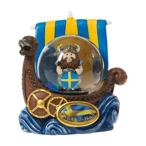 Joker Snekugle Souvenir vikingeskib Viking med skjold Multicolor