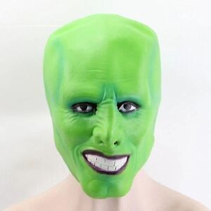 Galaxy Forklædd nörd Jim Carrey Mask Halloween Mask Latex