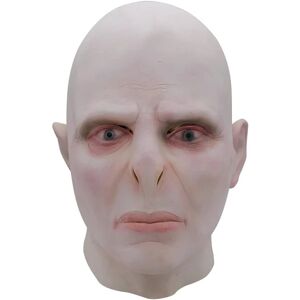 Heyone film Voldemort med den samme hovedbeklædning horror horror skaldet latex maske Halloween cosplay rekvisitter