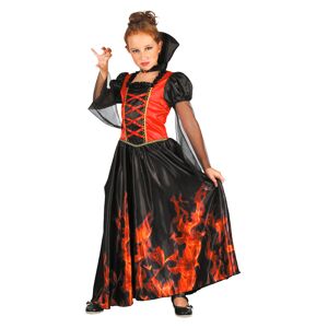 Legbilligt.dk Flamme Vampyrinde - Str. 160 Halloween Kostumer