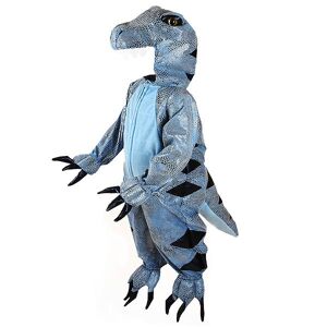 Den Goda Fen Udklædning - Dinosaur - Blå - Den Goda Fen - 4-6 År (104-116) - Udklædning