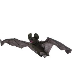 Europalms Halloween Moving Bat, animated 90cm bevægersig flagermus animeret sig