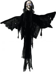 Europalms Halloween figure Angel, animated 165cm europalmer animeret figur