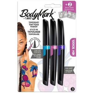 Bic Marcadores  Tattoo Bodymark New school