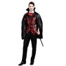 EraSpooky Cosplay Disfraz de vampiro de Halloween para hombre, capa para adulto, murciélago sangriento, divertida fiesta de cosplay