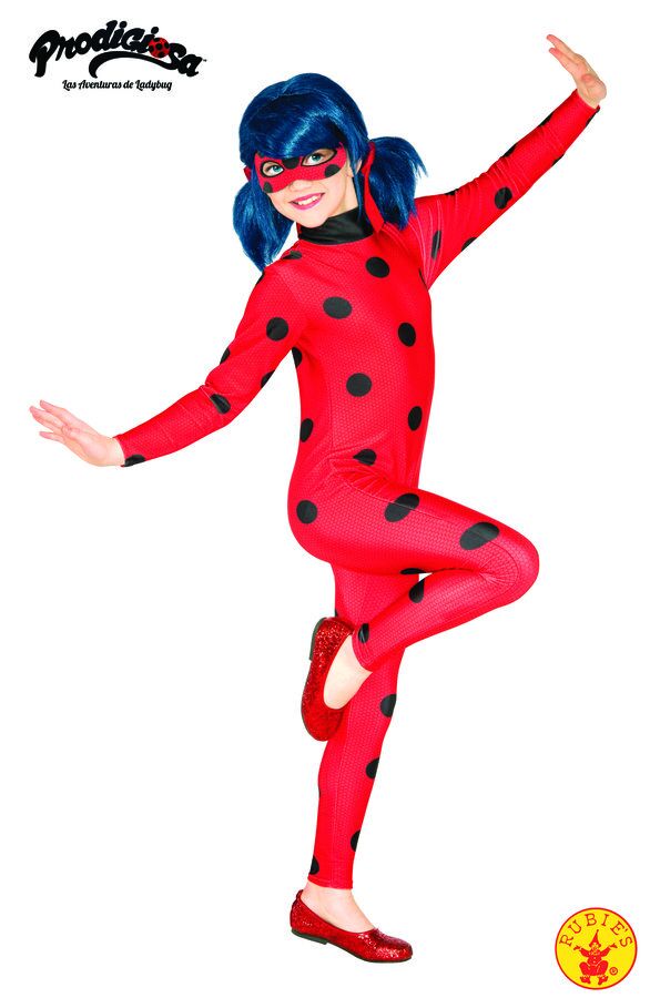 Rubie's Disfraz Ladybug Classic De 9 a 11 anys