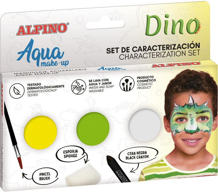 Alpino Maquillaje set de caracterización Dinosaurio