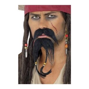 Smiffys Set pirate moustache et barbe - Déguisements et fêtes - Publicité