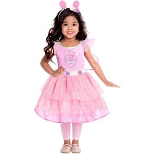 Amscan costume Peppa Fairyfilles rose 2-3 ans 4-pièces - Publicité