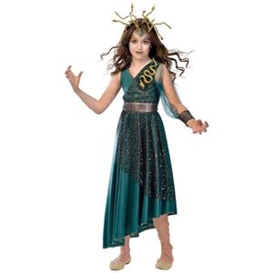 Amscan costumes Medusade filles vertes 8-10 ans 2-pièces - Publicité