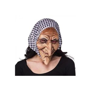 Boland masque facial sorcière latex noir/blanc taille unique - Publicité