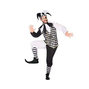 Atosa Déguisement Homme Arlequin Pierrot - Publicité