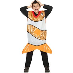 Atosa 30771 – Orangener poisson, jeunes Costume, Taille 116 - Publicité