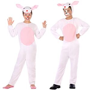 Atosa 95532 Costume Déguisement De Petit Lapin Blanc  7-9 Ans - Publicité