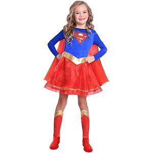 amscan Costume Classique de Supergirl Warner Bros pour Enfant (Âge: 4-6 Ans) - Publicité