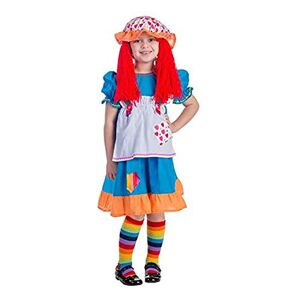 Dress Up America Déguisement de poupée de chiffon arc-en-ciel pour fille - Publicité