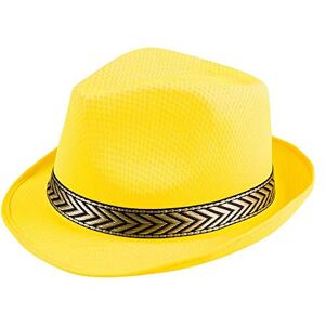 Boland Chapeau borsaline jaune pour adulte - Publicité