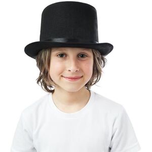 P'tit Clown 40104 Chapeau Feutre HDF 12 cm Enfant Noir - Publicité