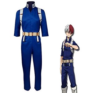 Zhongkaihua Costume de cosplay Todoroki Shouto/Izuku Midoriya pour homme Costume d'Halloween Costume de combat unisexe pour déguisement - Publicité