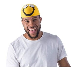 Dress Up America Chapeau smiley jaune pour adultes - Publicité