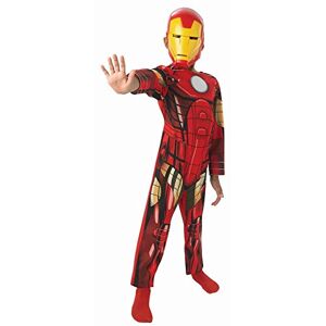 RUBIE'S Marvel -déguisement officiel Costume Iron Man Avengers Assemble -Taille L- CS887750/L, Rouge - Publicité